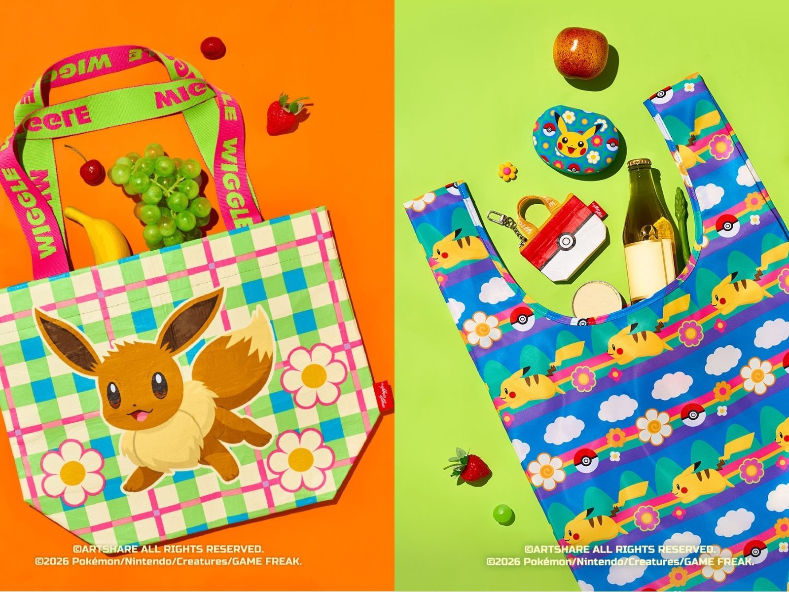 お財布が泣きそう」韓国の人気ブランド「wiggle wiggle」とポケモンの