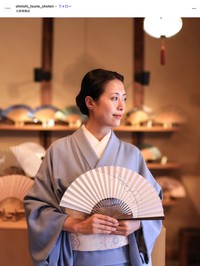 「大西常商店」社長の大西里枝さん（大西常商店の公式インスタグラム、2025年6月4日の投稿から）