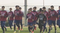 政田サッカー場（岡山・東区　9日）