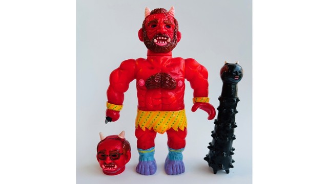 デハラユキノリ作「ONI」　源平の里むれ提供