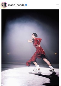 本田真凜のインスタグラム＠marin_hondaより