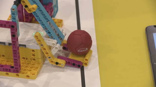 ロボッチャの体験会　ｅ－とぴあ・かがわ　高松市サンポート