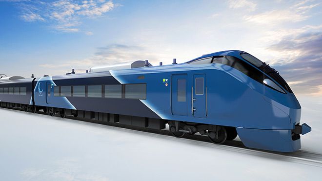 JR East fights paint shortage to start ‘Luna Azul’ train next spring