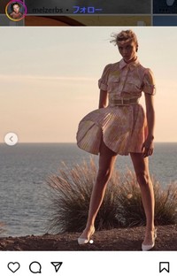 アメリア・ザーベのインスタグラム＠melzerbsより