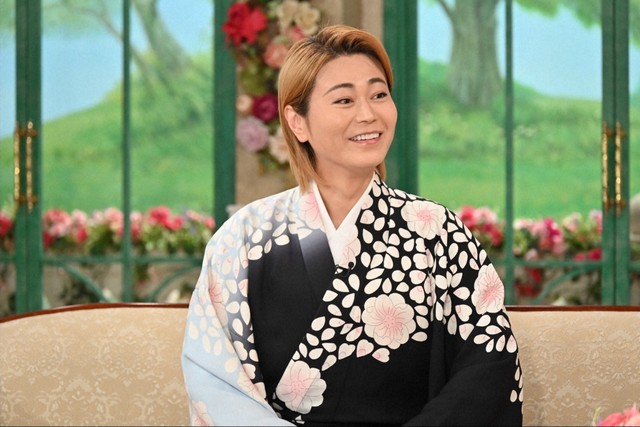 1月12日放送の「徹子の部屋」に出演した氷川きよしさん＝テレビ朝日提供