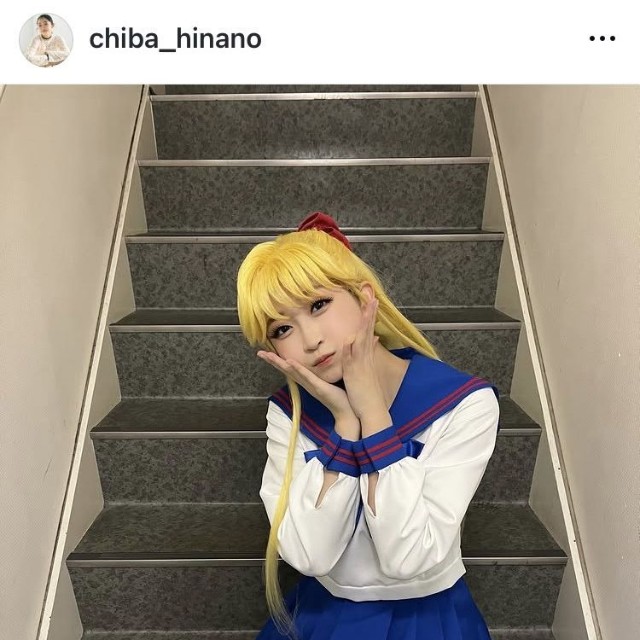 ちばひなのインスタグラム＠chiba_hinanoより