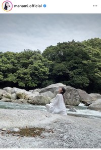 小西真奈美インスタグラム＠manami.officialより