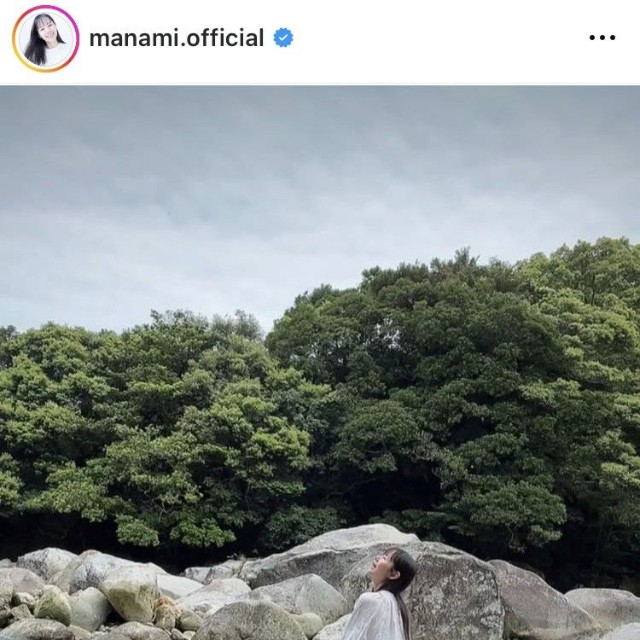 小西真奈美インスタグラム＠manami.officialより