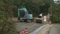 西日本豪雨で集落が一時孤立…市街地への仮設道路が約3カ月ぶりに開通　岡山市