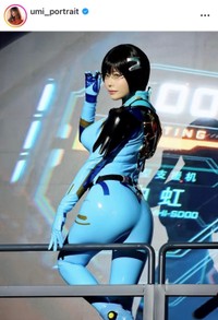 東雲うみインスタグラム（＠umi_portrait）より