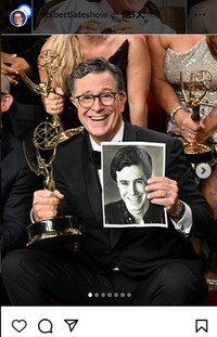 スティーヴン・コルベアのインスタグラム＠stephenathomeより