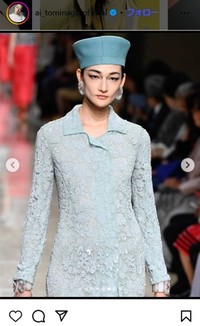 冨永愛のインスタグラム＠ai_tominaga_officialより