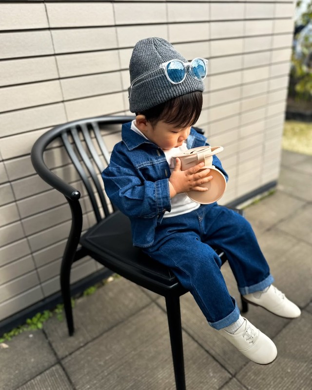 ママとカフェタイム♡（提供：@fkzwgmさん）
