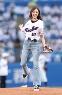 快投に笑顔