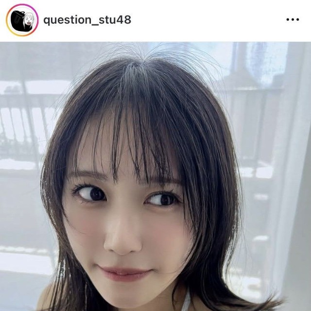 中村舞インスタグラム＠question_stu48より