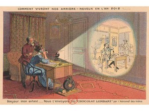 自動採寸スーツもビデオチャットも　100年前に予想していた人がいた　