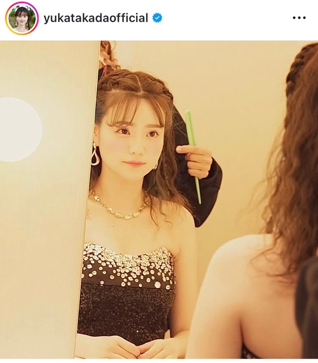 高田由香インスタグラム＠yukatakadaofficialより