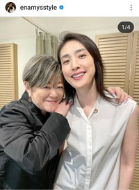 えなみ眞理子(@enamysstyle)さんのインスタグラムに登場した天海祐希さん