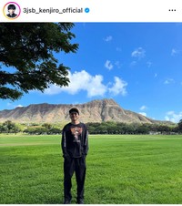 山下健二郎（@3jsb_kenjiro_official）さんのインスタグラムより