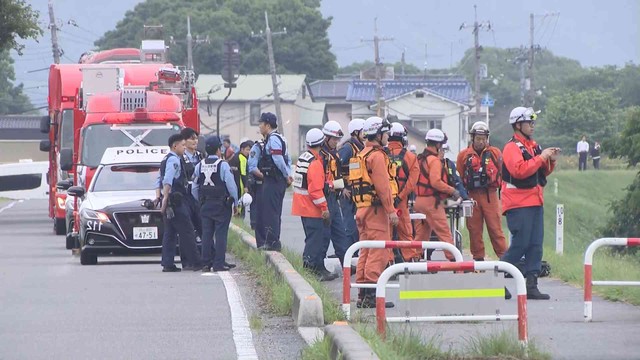 岡山市の旭川で女子中学生2人と男性が川に流される　うち2人が意識不明