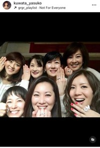 桑田靖子インスタグラム＠kuwata_yasukoより