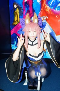 TGS2026のブースに登場した伊織もえ