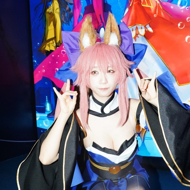 TGS2026のブースに登場した伊織もえ