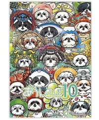 【漫画】『あうんのてんぽ』10巻表紙（シーズーマンガ「あうんのてんぽ」作者さん提供）