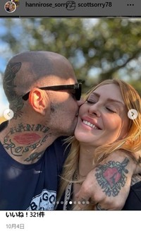 10月4日のスコット・ソーリーさんのインスタグラム＠scottsorry78より