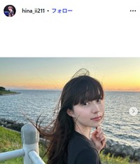 菊池日菜のインスタグラムX@hina_ii211より