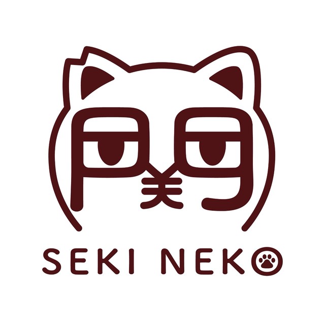 「関ねこ」ステッカー。「復興のシンボルになれば」と橋本さん（橋本さん提供）