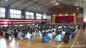 宮城県ほとんどの小中学校で修了式　２５日から春休み　全校集会を開く学校も
