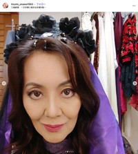 大沢逸美さん「鋭い眼光の　リーガンが　あなたの　お越しを　お待ちしております」（本人の公式インスタグラムから）