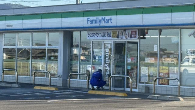強盗未遂事件があったコンビニ店　香川・坂出市