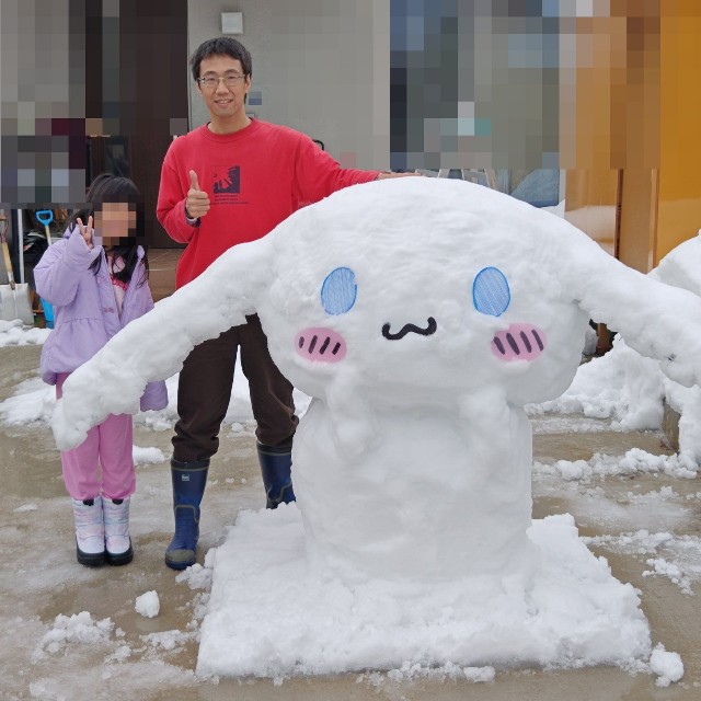 娘と雪遊びをした楽しい思い出も／安川さん（@yas_k15）提供