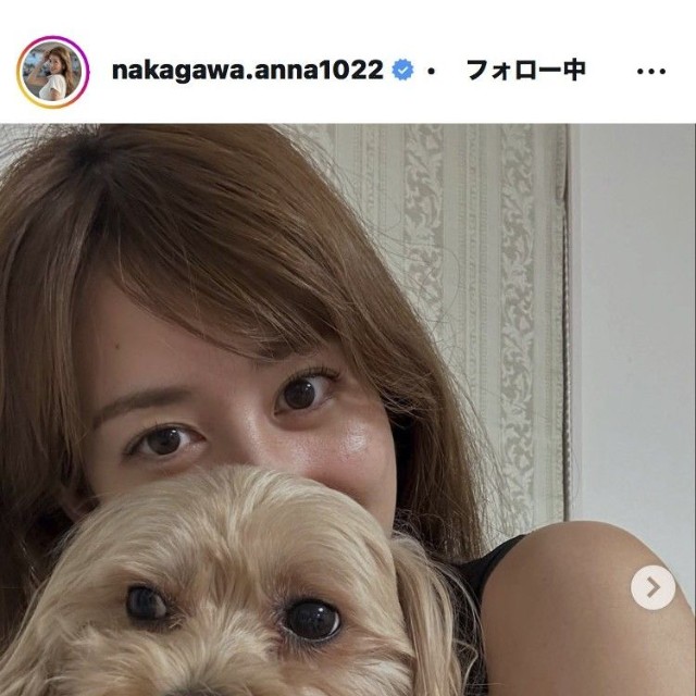中川安奈アナウンサーのインスタグラム＠nakagawa.anna1022より