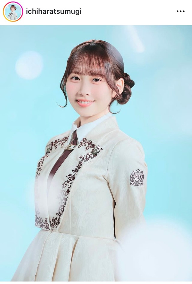 市原紬希インスタグラム＠ichiharatsumugiより