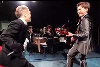 義理の息子さんとのパフォーマンスも、相性抜群でした（画像提供：YouTubeチャンネル　ゴロシバ王国より）