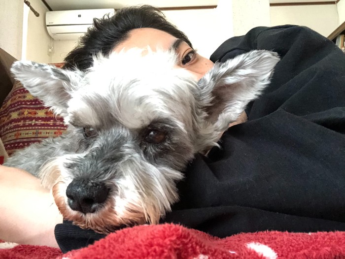 一緒にいられるって幸せ（大野さん提供）