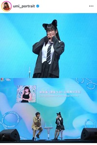 東雲うみインスタグラム＠umi_portraitより