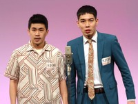 　豆鉄砲・東健太郎（左）とホセ