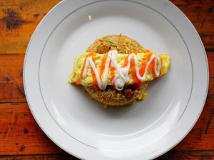 おやつタイムでの祖父らしいオムライス。あの温かさにはもう会えない