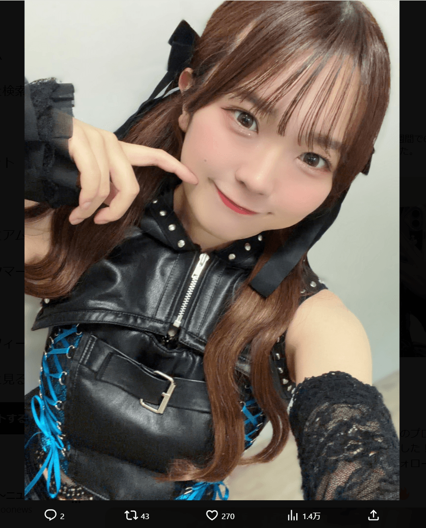 瀬戸咲来のX（@sarachidesu）より