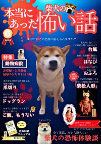 怖い…でも読みたい！ 妄想雑誌 『本当にあった柴犬の怖い話』（画像提供：しばわんこさん）