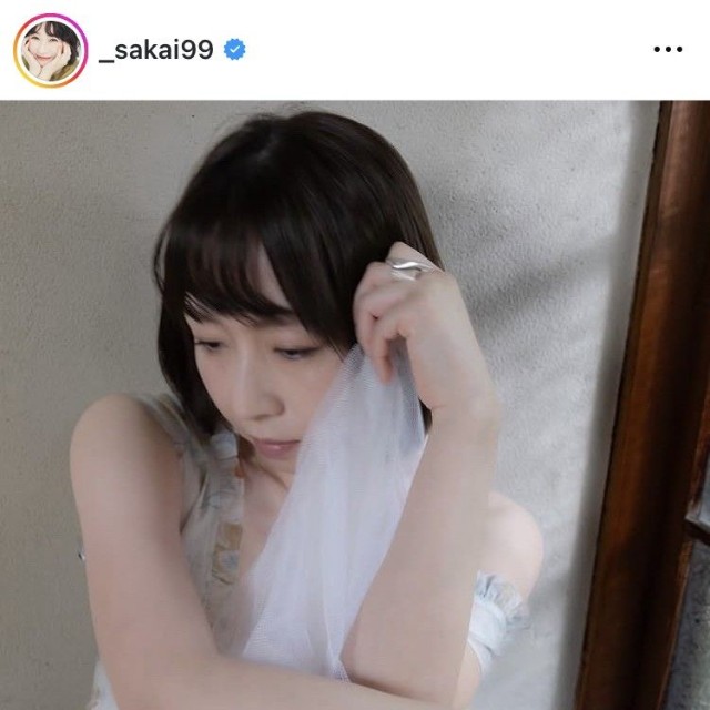 酒井若菜インスタグラム＠_sakai99より