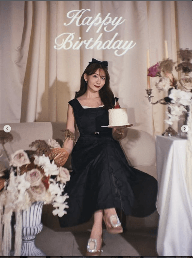 小嶋陽菜のインスタグラム（＠nyanchan22）より