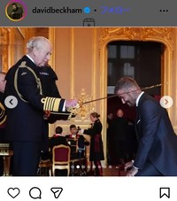 デヴィッド・ベッカムのインスタグラム＠davidbeckhamより