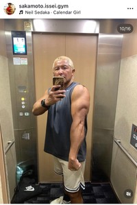 坂本一生インスタグラム＠sakamoto.issei.gymより