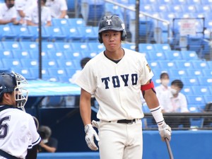 東洋大学・宮下朝陽　同じ相手に2度敗れても、高校野球は「やり切った」と胸を張れる