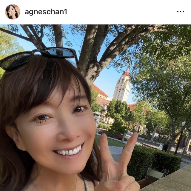 アグネス・チャン（@agneschan1）さんのインスタグラムより